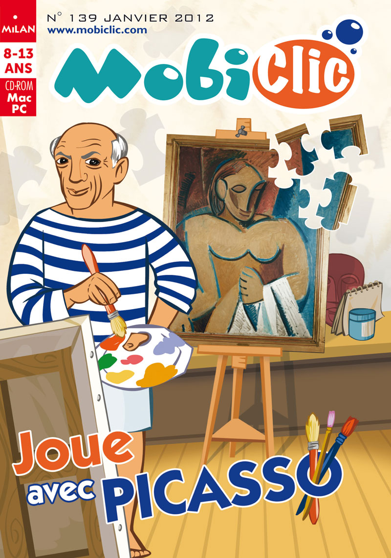 couverture de : Joue avec Picasso