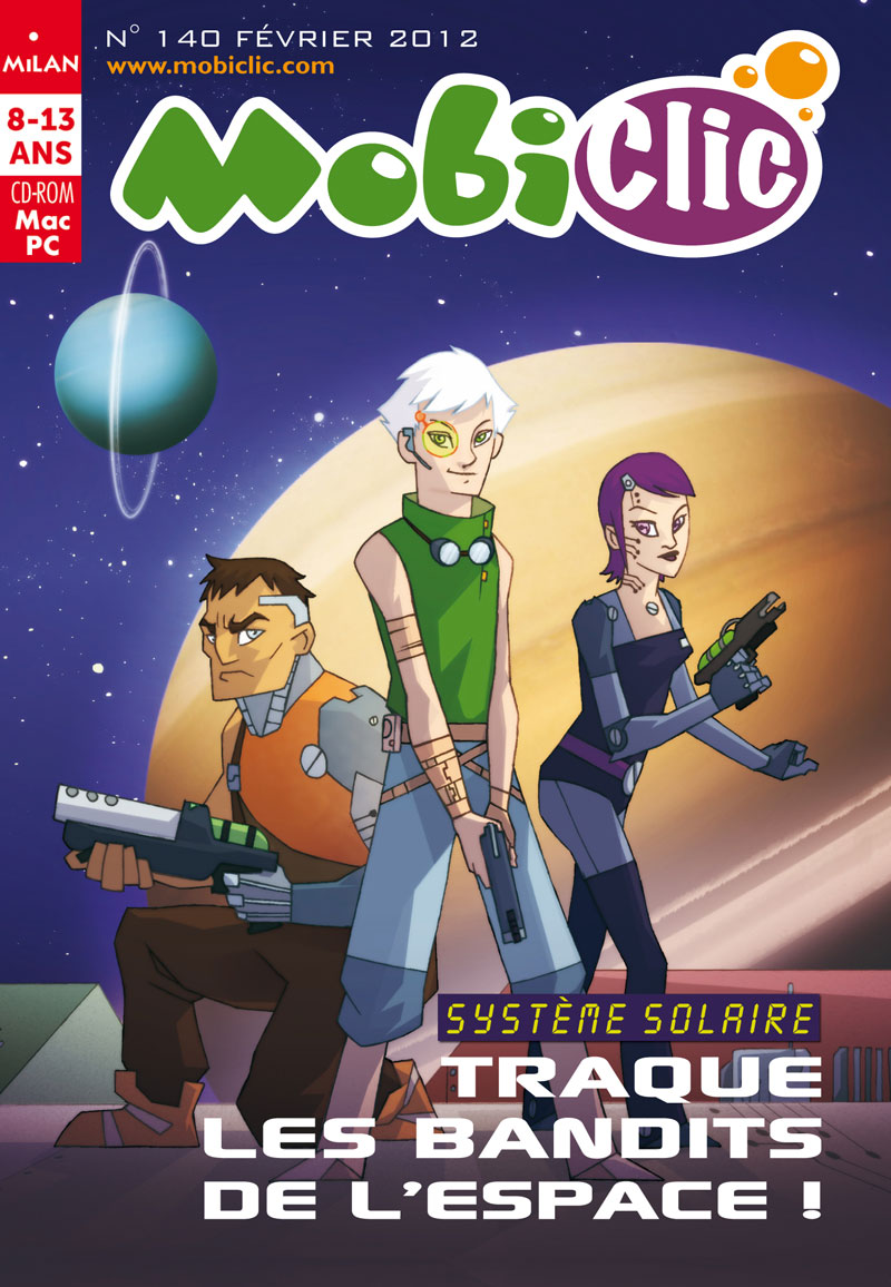 couverture de : Syst&egrave;me solaire Traque les bandits de l'espace