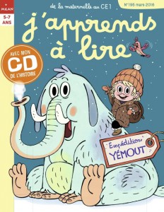 couverture j'apprends à lire mars 2016