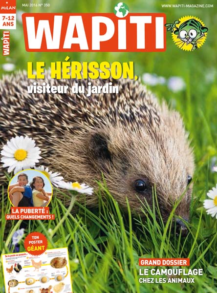 Couverture Wapiti mai 2016