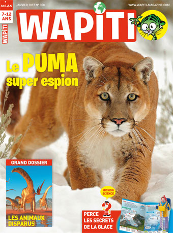 Couverture Wapiti Janvier 2017