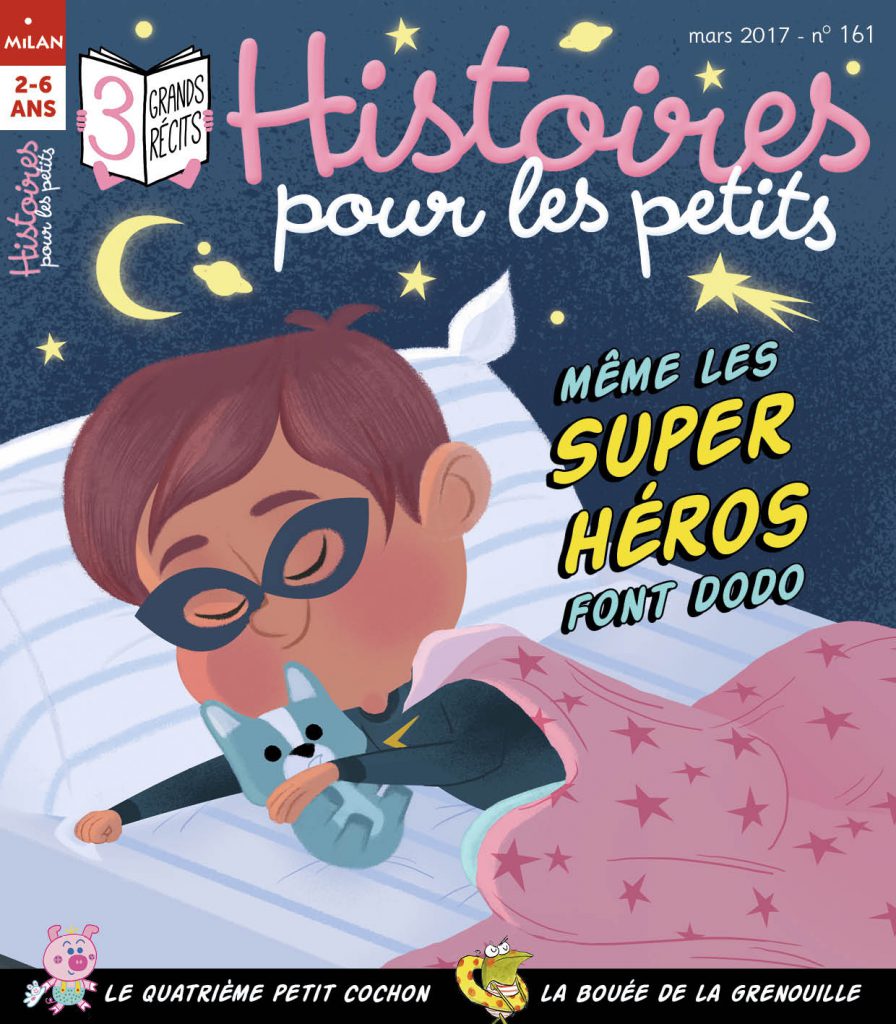 Couverture magazine Histoires pour les petits - atelier lecture