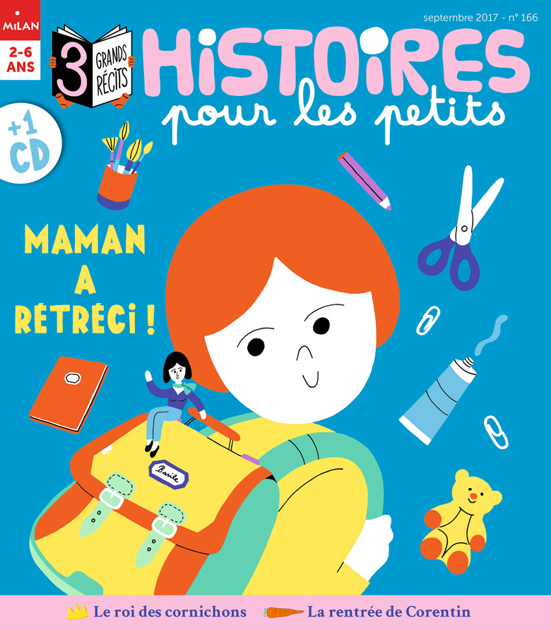 Couverture Histoires pour les petits - Maman a rétréci !