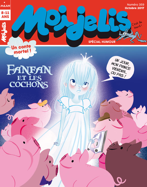 Magazine Moi je lis : Fanfan et les cochons