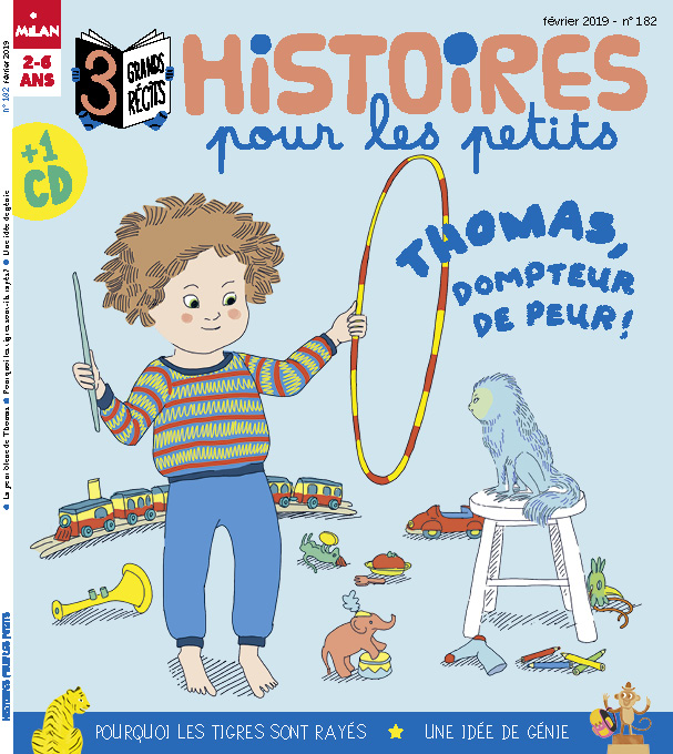 La peur bleue de Thomas - Histoires pour les petits