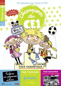 Couverture Champions du CE1 N°56