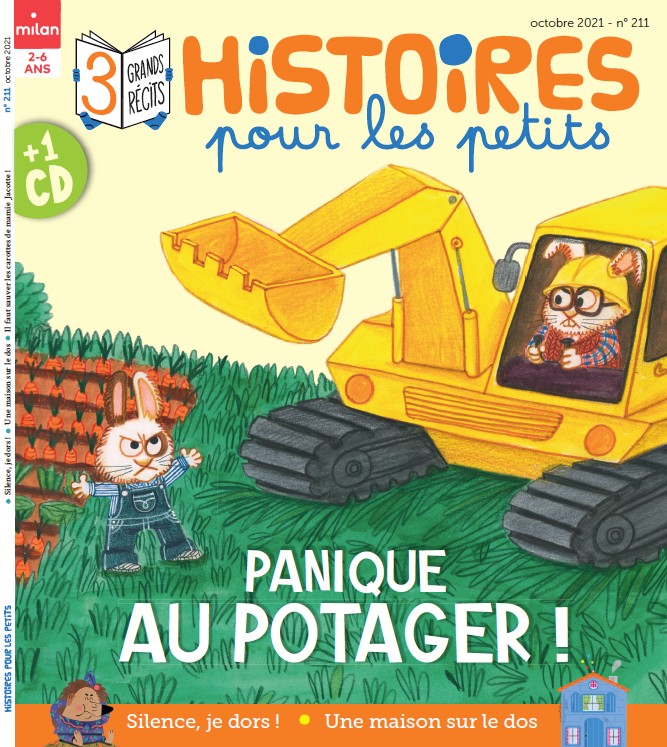 Couverture magazine Histoires pour les petits 211